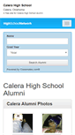 Mobile Screenshot of calerahighschool.org